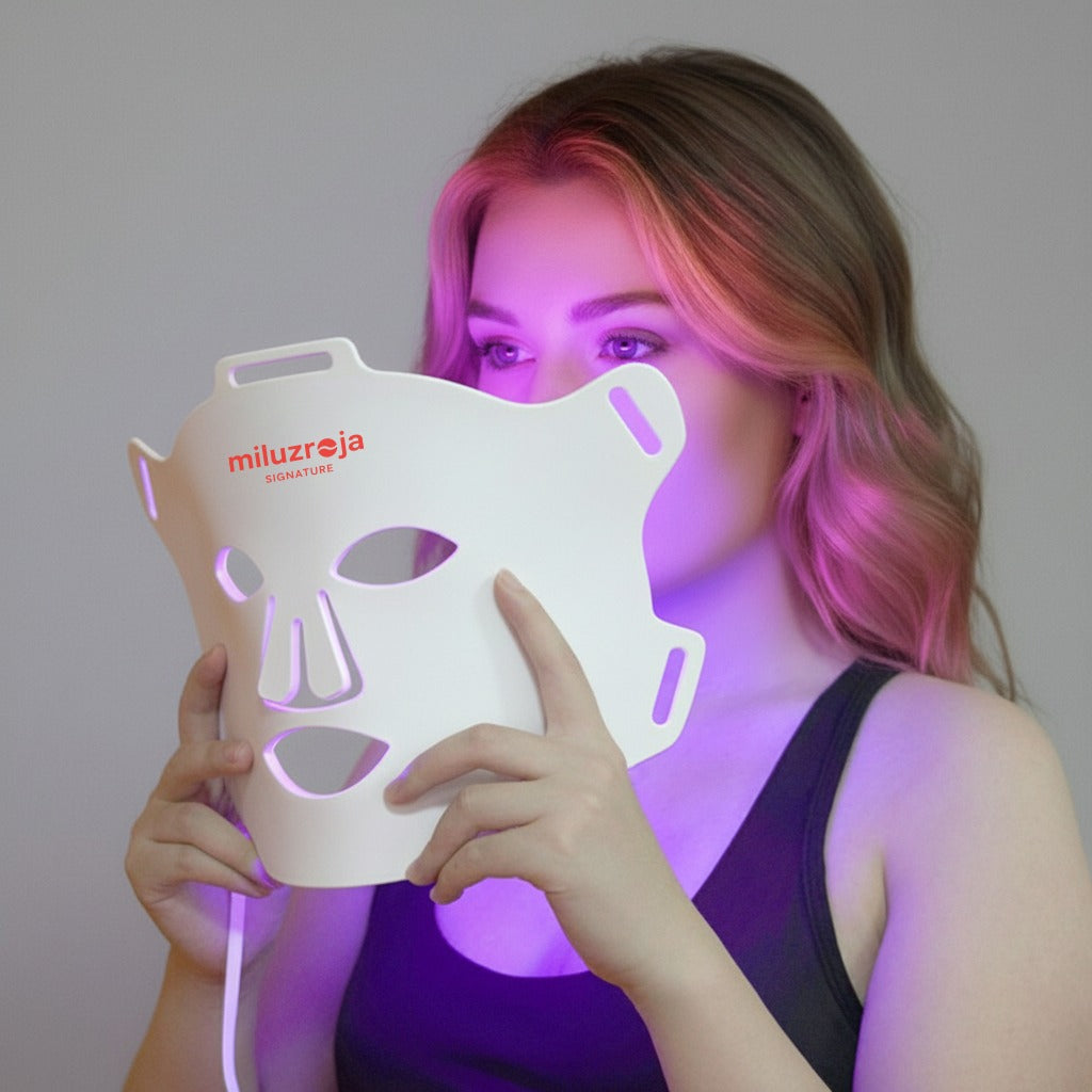 Máscara Mi Luz Roja